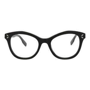 New Authentic McQ Alexander McQueen Womens Cat Eye Black Black Transparent Fashi
